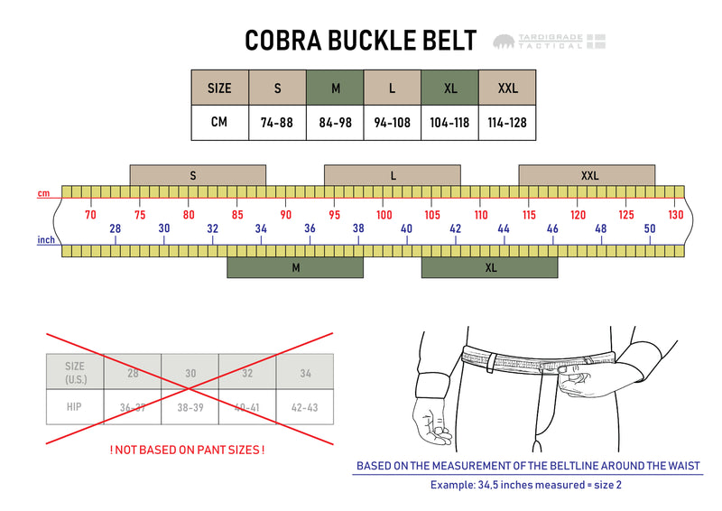 Cobra Buckle Belt - Black